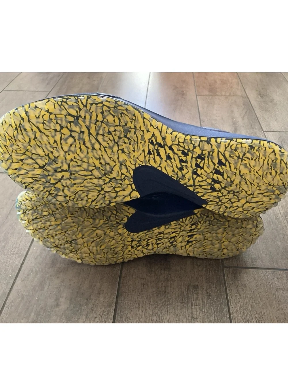 Nike Air Jordan Vapor Edge Turf Cleats 'Michigan Wolverines' CV1670 400 Sz 16